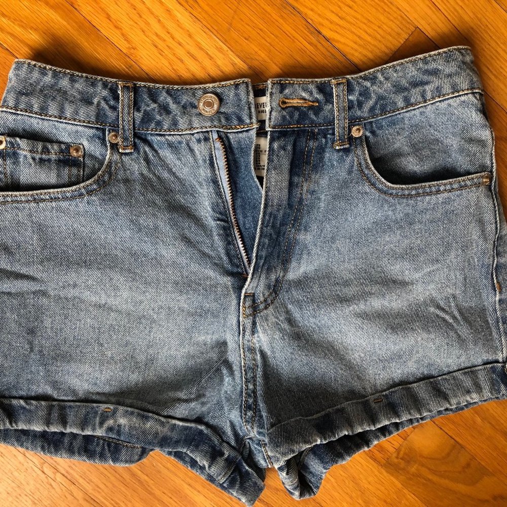 High waisted shorts